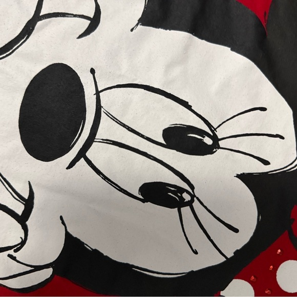 Disney Minnie Mouse Red Kids T-Shirt (Size 7/8 Kids) - Picture 4 of 7
